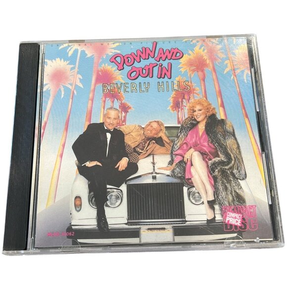 Down And Out In Beverly Hills Original Motion Picture Soundtrack CD MCA Records - Picture 1 of 5